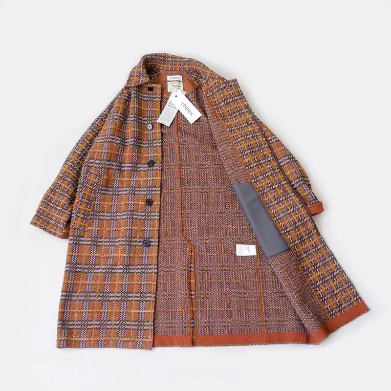 COOHEM| コーヘン | RETRO CHECK TWEED COAT ｜レトロチェック