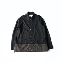 NO CONTROL AIR プランプポリエステルダブルクロス ジップジャケット NO CONTROL AIR プランプポリエステルダブルクロス ジップジャケット