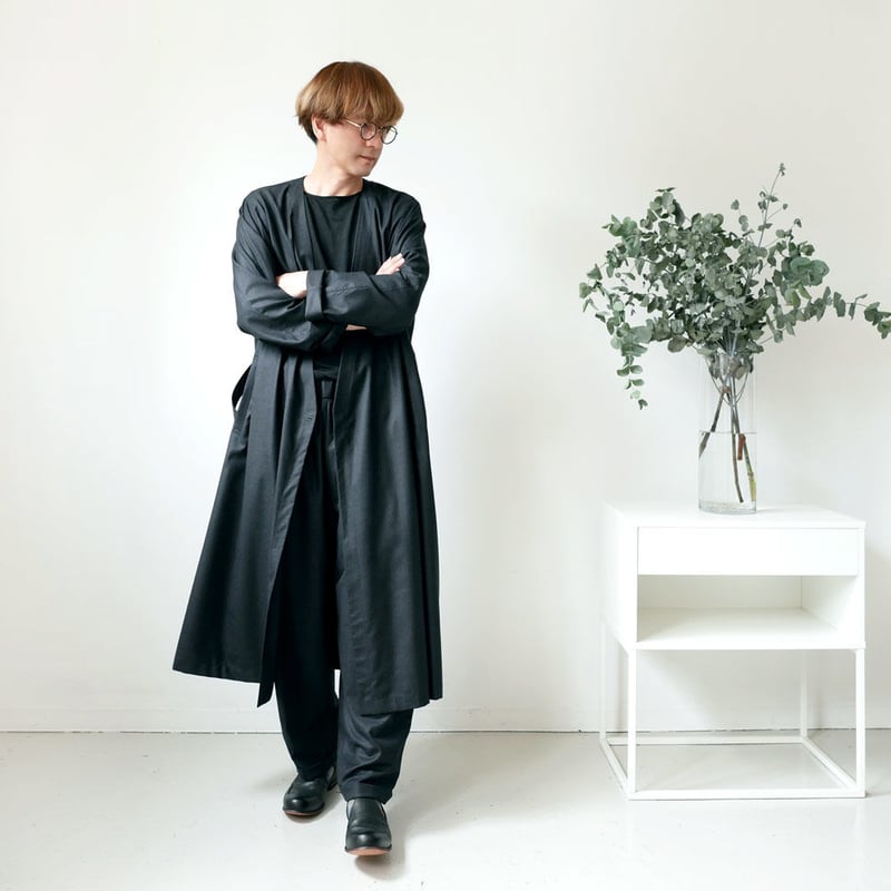 WIRROW｜ウィロウ｜Linen long sleeve cut&sewn｜size2/si