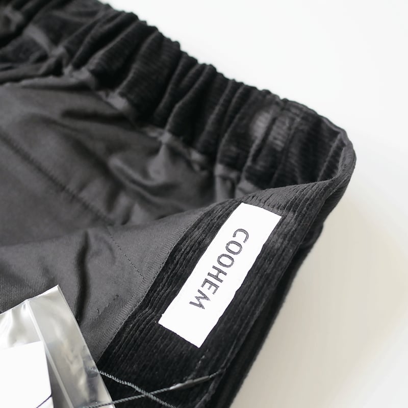 COOHEM|コーヘン | KNIT SIDELINE CORDURY P/T ｜サイドライン