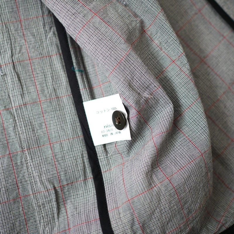 nisica ニシカ |ダブルボタンベスト｜GREY | GOUACHE FUKUOKA