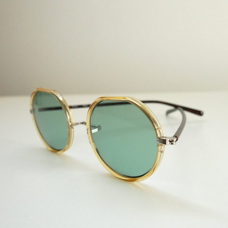 ciqi MIKK シキ ミック サングラス ciqi｜シキ｜MIKK ｜ミックサングラス｜Yellow（Gray lens）/ Slate