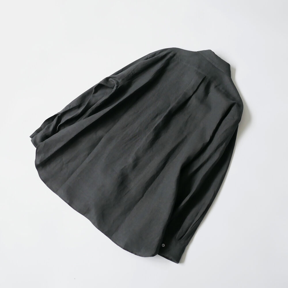 WIRROW｜ウィロウ｜リネンレギュラーカラーシャツ｜571162-121