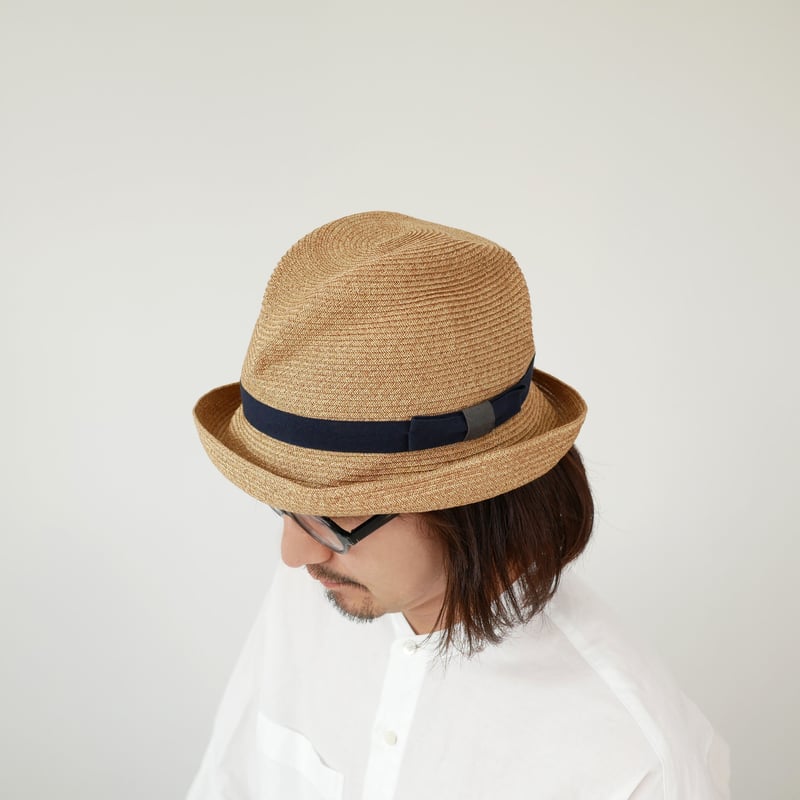 【美品】マチュアーハ 104 BOXED HAT 7cm brim 57cm 美品】マチュアーハ 104 BOXED HAT 7cm brim 57cm - メルカリ