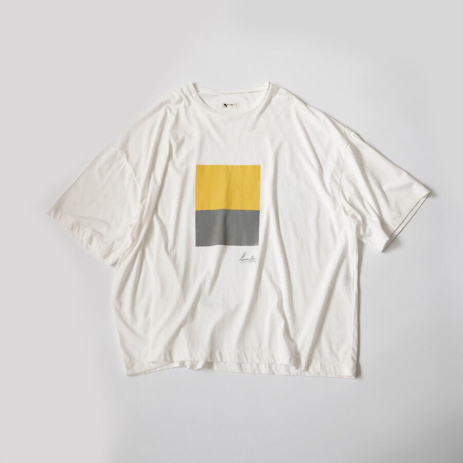 SPOLOGUM｜スポロガム｜ Tシャツ cut&sewn｜sizeFREE｜WHITE |