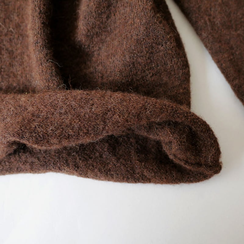 WIRROW|ウィロウ|Alpaca wool wide knit pullover|size WIRROW|ウィロウ|Alpaca wool wide knit pullover|size