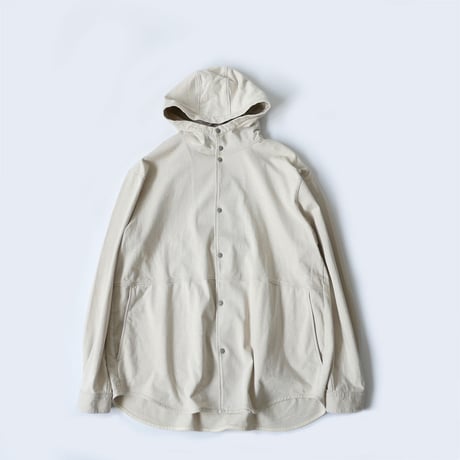 CURLY カーリー |DELIGHT HOOD SHIRCKET　"Plain" with RAIN DELIGHT｜211-31021SD｜OFF WHITE｜SIZE2