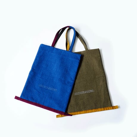 SPOLOGUM｜スポロガム｜ PARALLEL  WORLD TOTE BAG｜sizeFREE｜BLUE×RED