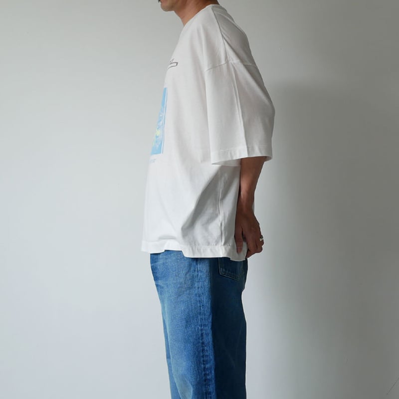 SPOLOGUM｜スポロガム｜ Tシャツ cut&sewn｜sizeFREE｜WHITE |