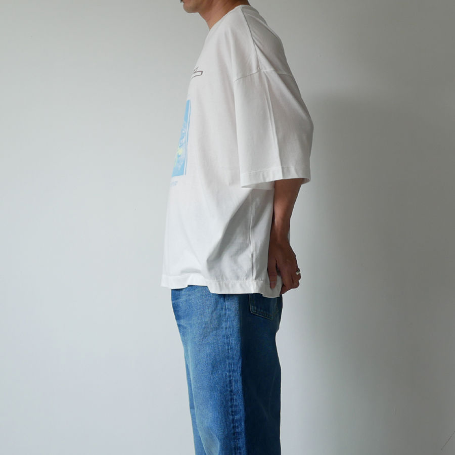 SPOLOGUM｜スポロガム｜ Tシャツ cut&sewn｜sizeFREE｜WHITE |