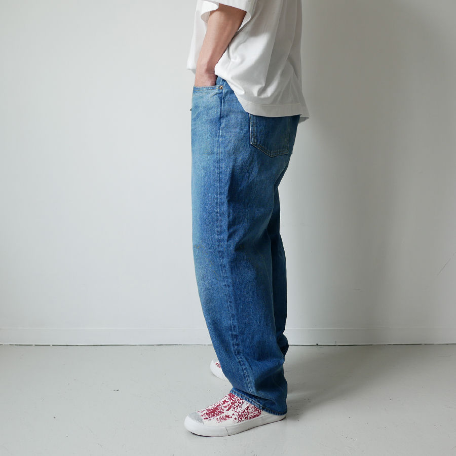 HARVESTY| ハーベスティ ｜BIG DENIM｜ビッグデニムパンツ| A11703｜