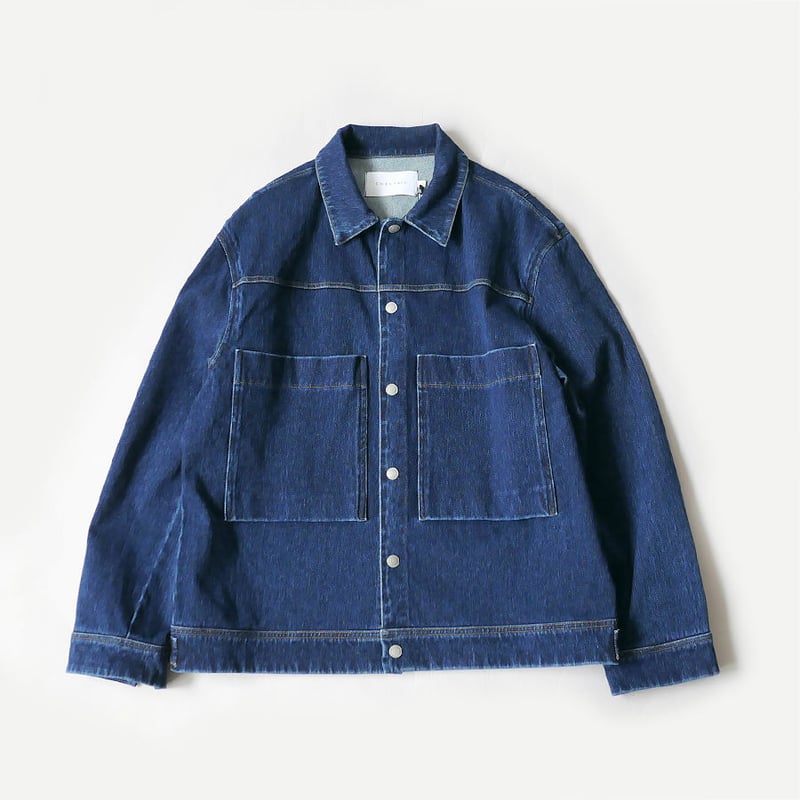 CURLY| カーリー | MAZARINE TRUCKER JACKET|トラッカーデニムジ CURLY| カーリー | MAZARINE TRUCKER JACKET|トラッカーデニムジ