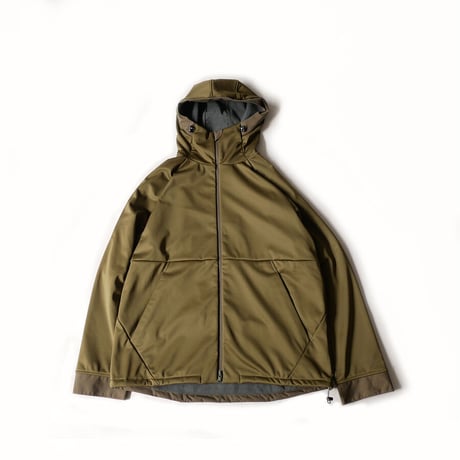 CURLY  | カーリー | ALL-PURPOSE PARKA｜ソフトシェルパーカー｜SIZE2/3| OLIVE｜203-36092SD