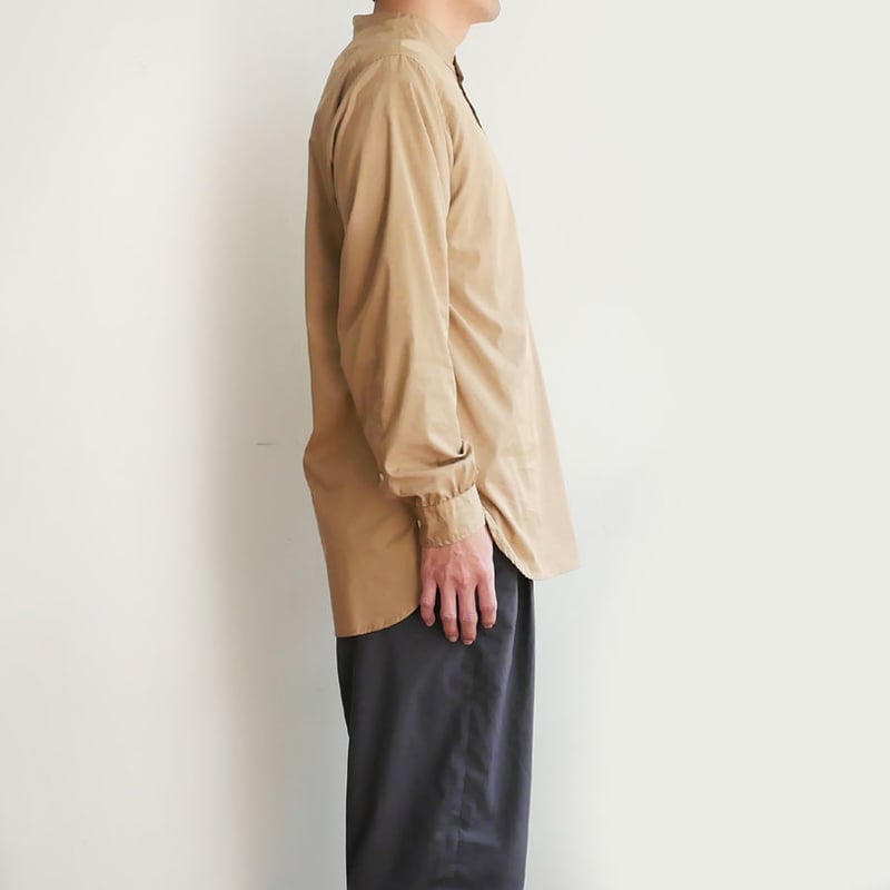 nisica ニシカ ohh! nisica |プルオーバーシャツ｜BEIGE | GOUA