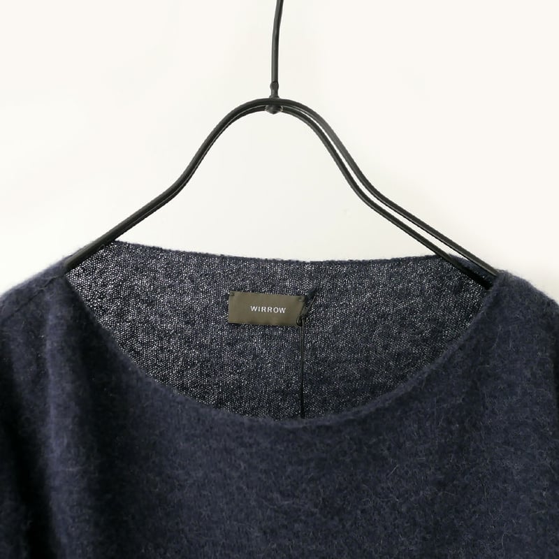 WIRROW｜ウィロウ｜Alpaca wool wide knit pullover｜size