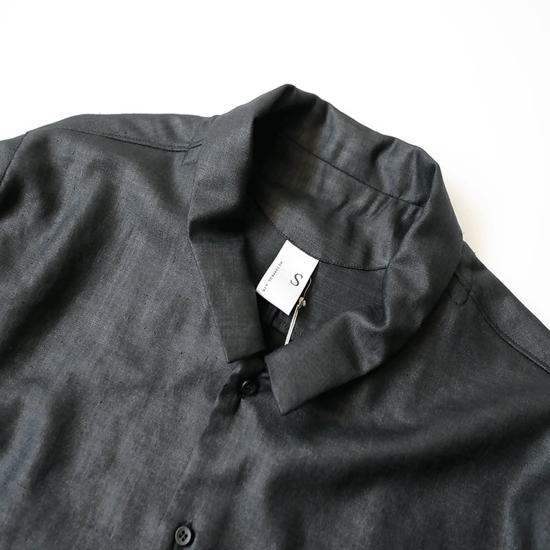 美品 NO CONTROL AIR リネン ライク チンツブッチャー シャツ 美品 NO CONTROL AIR リネン ライク チンツブッチャー シャツ