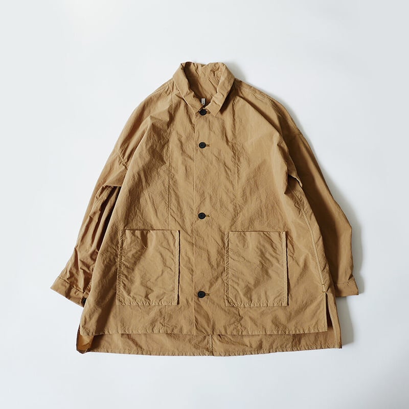 FIRMUM ｜フィルマム｜ナイロンタッサー ガーメントダイ ステンカラー