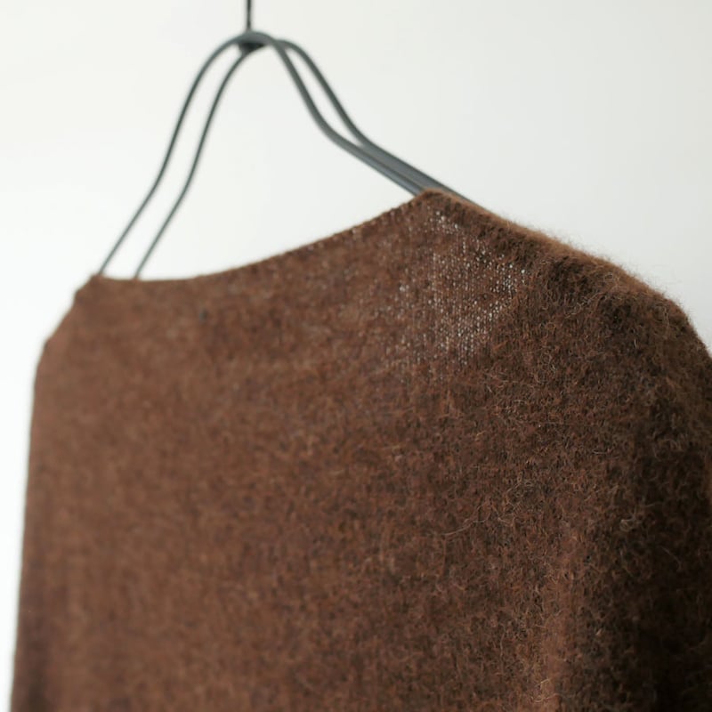 WIRROW｜ウィロウ｜Alpaca wool wide knit pullover｜size...