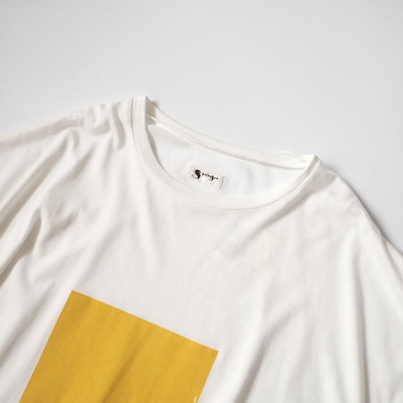 SPOLOGUM｜スポロガム｜ Tシャツ cut&sewn｜sizeFREE｜WHITE |