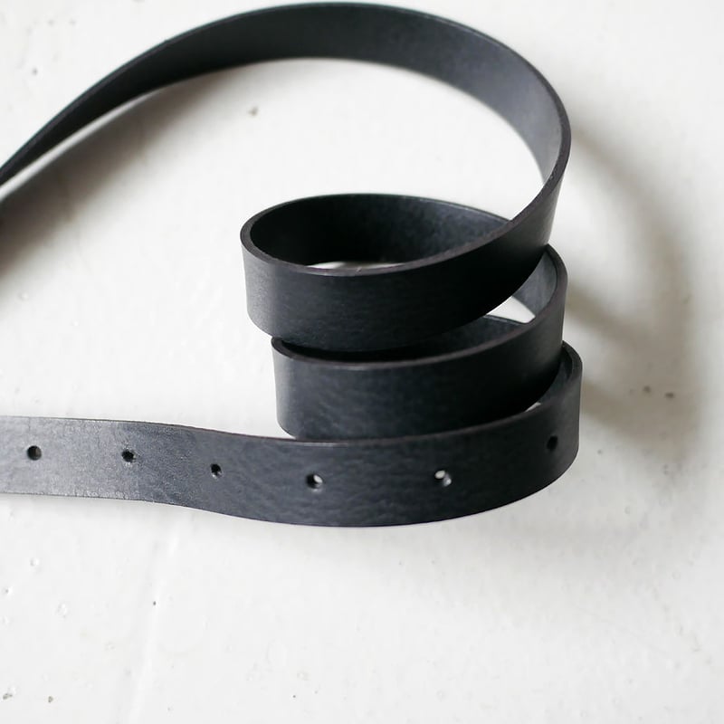 WIRROW｜ウィロウ｜narrow belt ｜size1/size2｜BLACK | GO