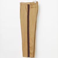 COOHEM| コーヘン |KNIT SIDELINE LINEN MIX PANTS｜CAMEL｜13-222-024 ｜SIZEM