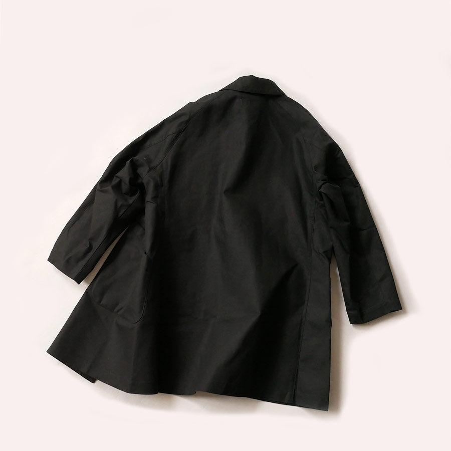 nisica ニシカ |ダブルボタンパラフィンコート｜BLACK｜SIZE3 | GOUACH