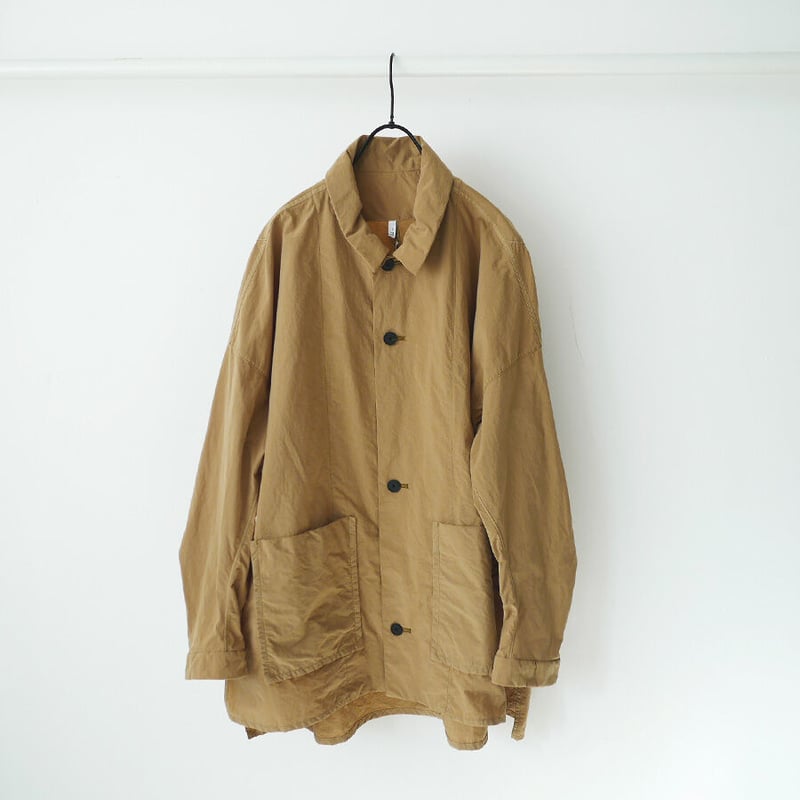 FIRMUM ｜フィルマム｜ナイロンタッサー ガーメントダイ ステンカラー