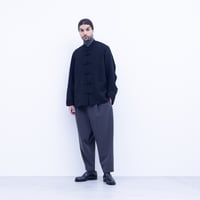 【新品未使用】NO CONTROL AIR リブパンツ ブラック 4 NO CONTROL AIR / SN_NC1804PF NTWTPT - CHANTILLY-2F