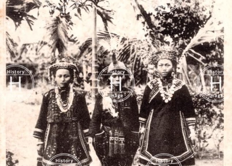 台湾・正装セル・台湾原住民・蕃人・1918年〜1933年（大正7年4月〜昭和 