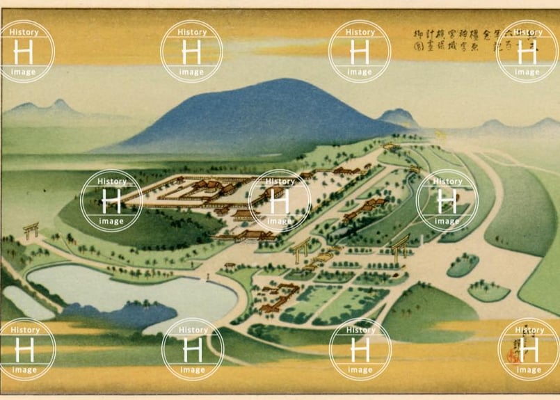 京都府の家具 奈良絵地図