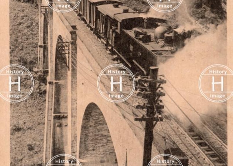 信越本線・碓氷峠・アプト式蒸気機関車・1907年〜1918年(明治40 信越本線・碓氷峠・アプト式蒸気機関車・1907年〜1918年(明治40