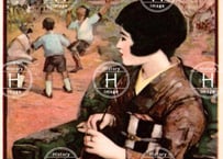 帝国生命保険（現朝日生命）広告ポスター・4画像・1918年〜1933年（大正7年4月〜昭和8年2月）