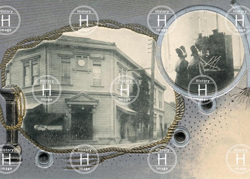 長野市電話開通・2画像・1906年（明治39年） | History image 