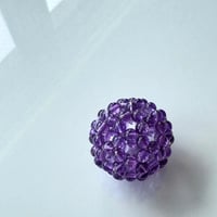 フラーレン　14ミリ玉水晶 14mm 5Aフラーレンクリエイターが作った14mm本水晶の本物フラーレン