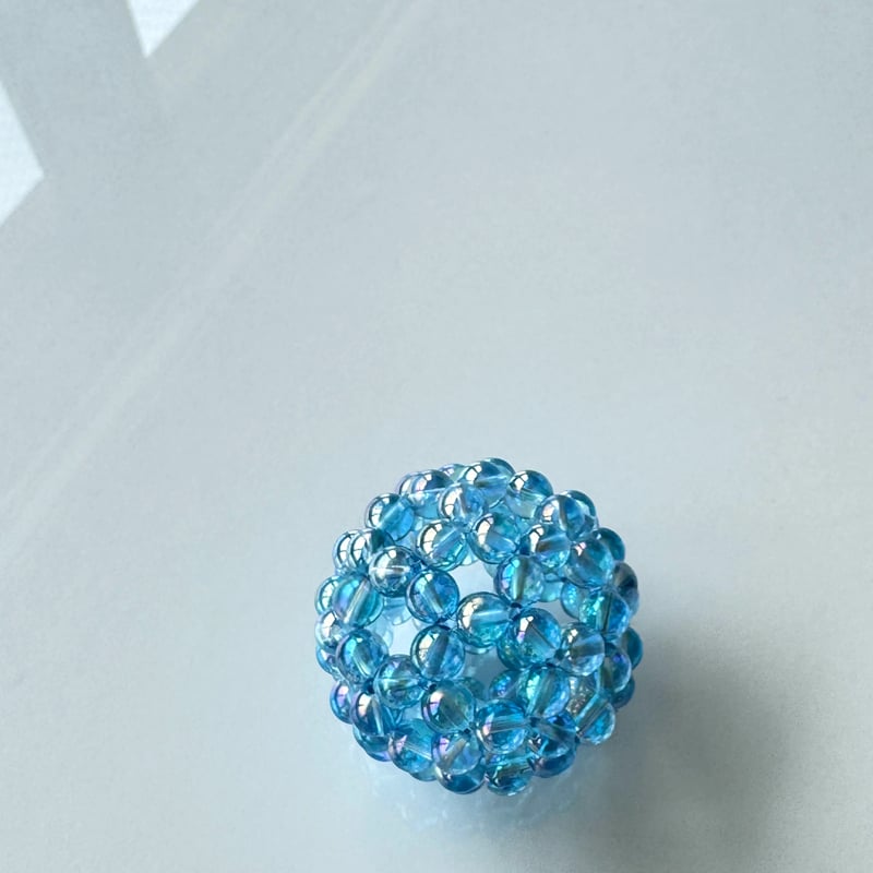 6mm玉 アクアオーラ ／フラーレン Φ4cm | 森のSHOP