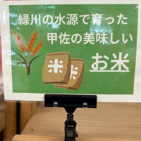 銘柄お任せ甲佐米 R7年産　5kg