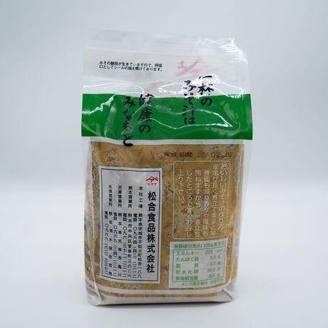 松合食品　生みそ麦粒　1kg
