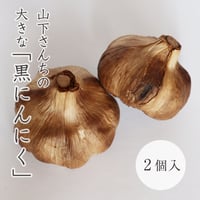 山下さんちの大きな黒ニンニク