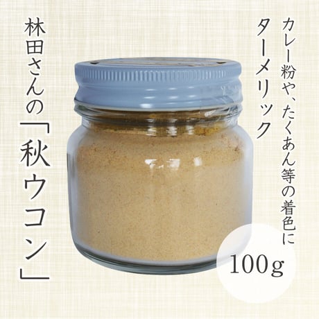 秋ウコン(ターメリック)　100g