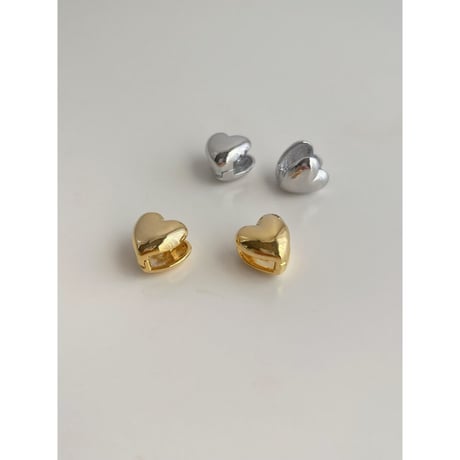 heart earrings ｜ 2color