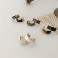 mini bold earring｜4color