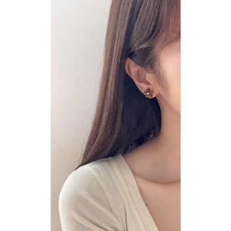 petit flower earring | 3color