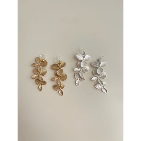 flower range earrings ｜ 2color