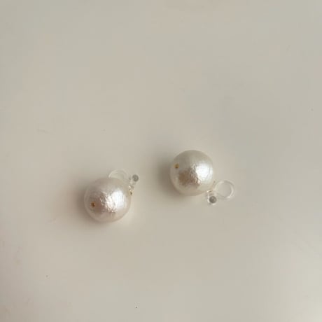 swing pearl earrings ｜ 2color