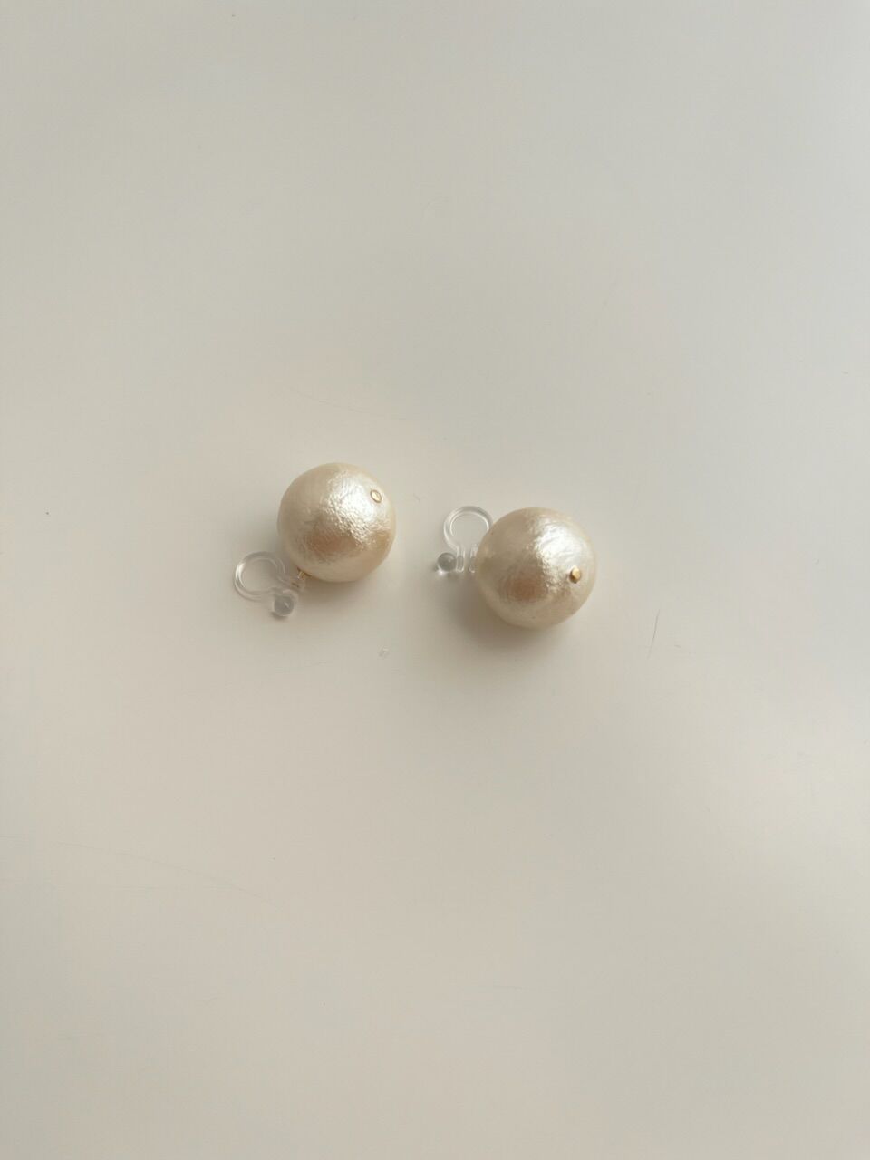 swing pearl earrings ｜ 2color