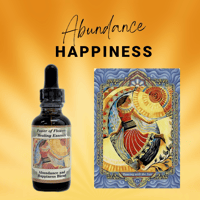 金運、幸せ、成功フラワーエッセンス　アバンダンス＆ハピネスブレンド