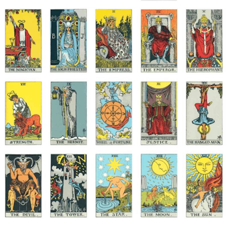 キャリアカレッジジャパン　タロット　講座 教材セット｜タロットリーディングマスター資格講座｜通信教育