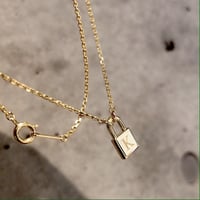 padlock necklace - K series -