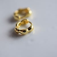 14kgf ぷくぷくミニフープピアス