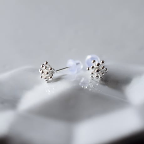 silver925  さんごピアス
